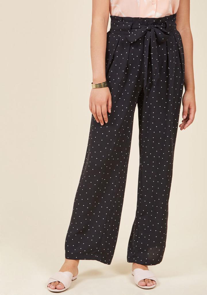 Modcloth You Wanna Fete? Polka Dot Pants In S