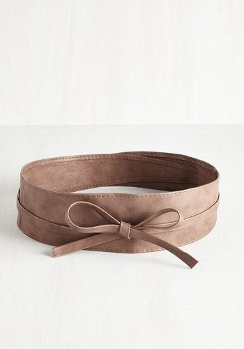  Sash Samba Belt In Taupe