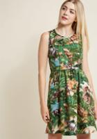Retrolicious Land Before Sublime A-line Dress In Dinos In 1x