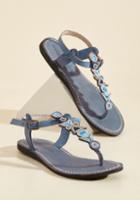  Front Porch Festive Leather Sandal In 40