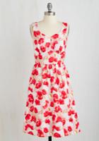 Folterinc Let's Be Photorealistic Dress In Poppies