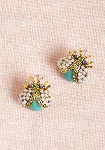 Modcloth Insect Intrigue Earrings