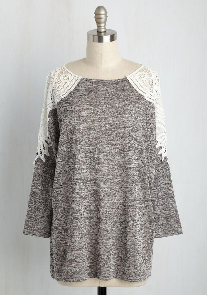 Modcloth Bookstore Beauty Top In S