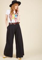 Pinkmartini Haute Historian Pants In Noir In Xl