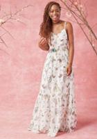 Modcloth In Your Nature Maxi Dress In L