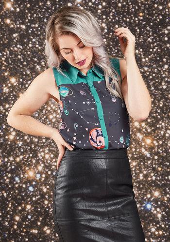  Class To Cafe Sleeveless Top In Cosmos In Xxs