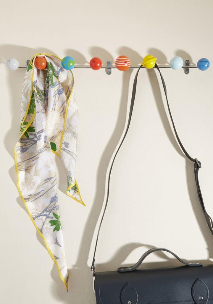 Modcloth Orderly Orbit Planet Coat Hooks