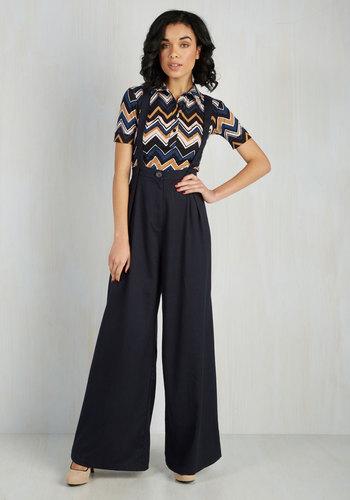 Collectifclothing Conference Room Coffee Pants In Navy