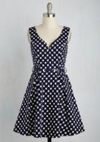 Modcloth You've Dot To Be Sure Dress In L