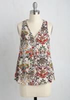  Cuisine Curiosity Sleeveless Top In S