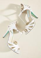 Bluebybetseyjohnson Animated Attitude T-strap Heel In Ivory In 10
