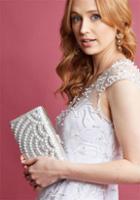 Modcloth Irresistible Addition Beaded Clutch