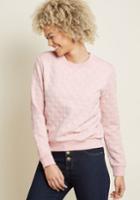 Louche Louche One For Good Texture Sweatshirt In 16 (uk)