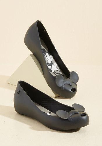  Mice To Be Here Peep Toe Flat In 5