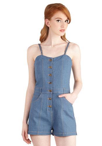 Mia Melon Take The Gambol Romper From Modcloth