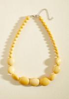  Bright And Baubly Necklace In Mustard