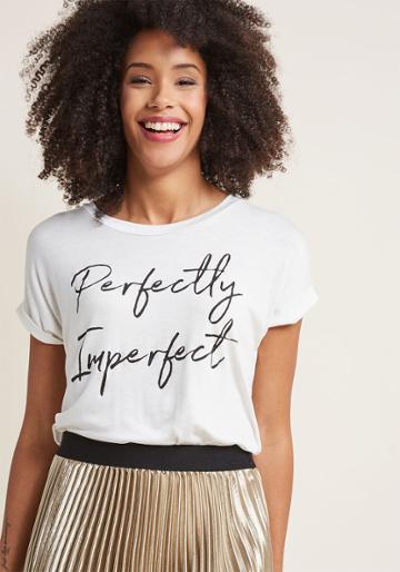 Modcloth Simply You Graphic Tee In 2x