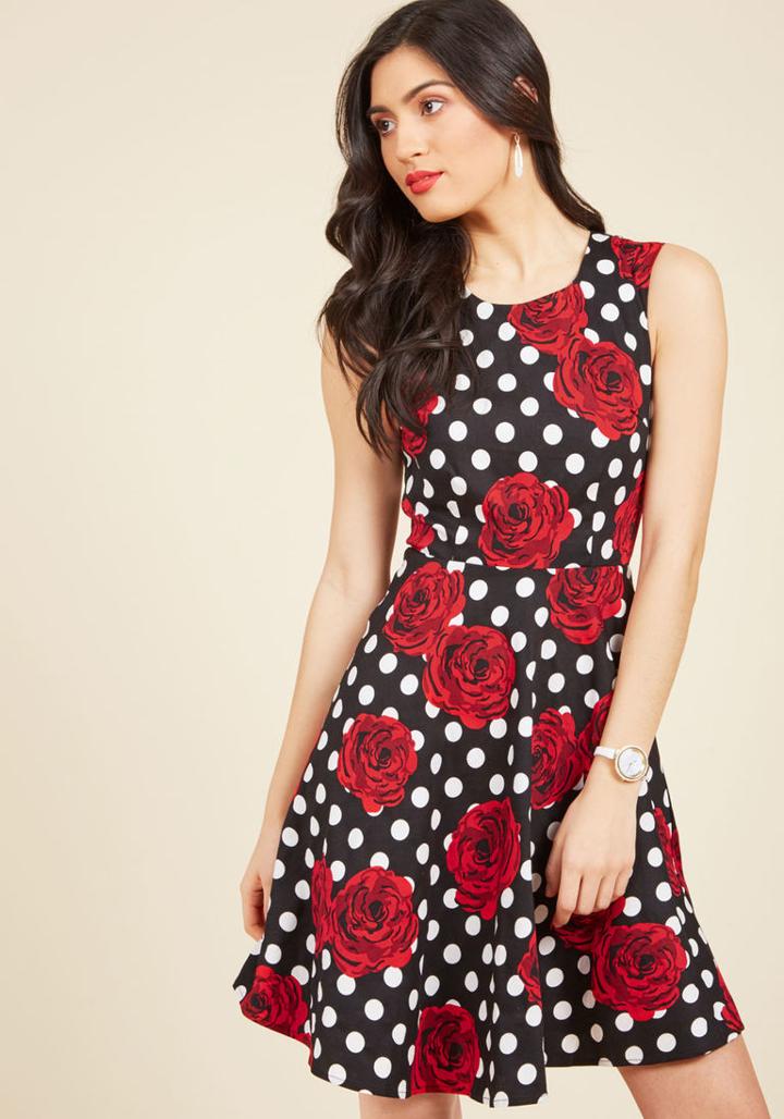 Modcloth Pattern Flattery A-line Dress