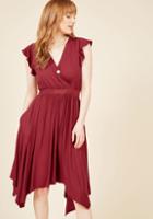  Verified Vacationer Knit Dress In Merlot In L