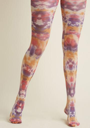 Modcloth You And Dye Both Know Tights
