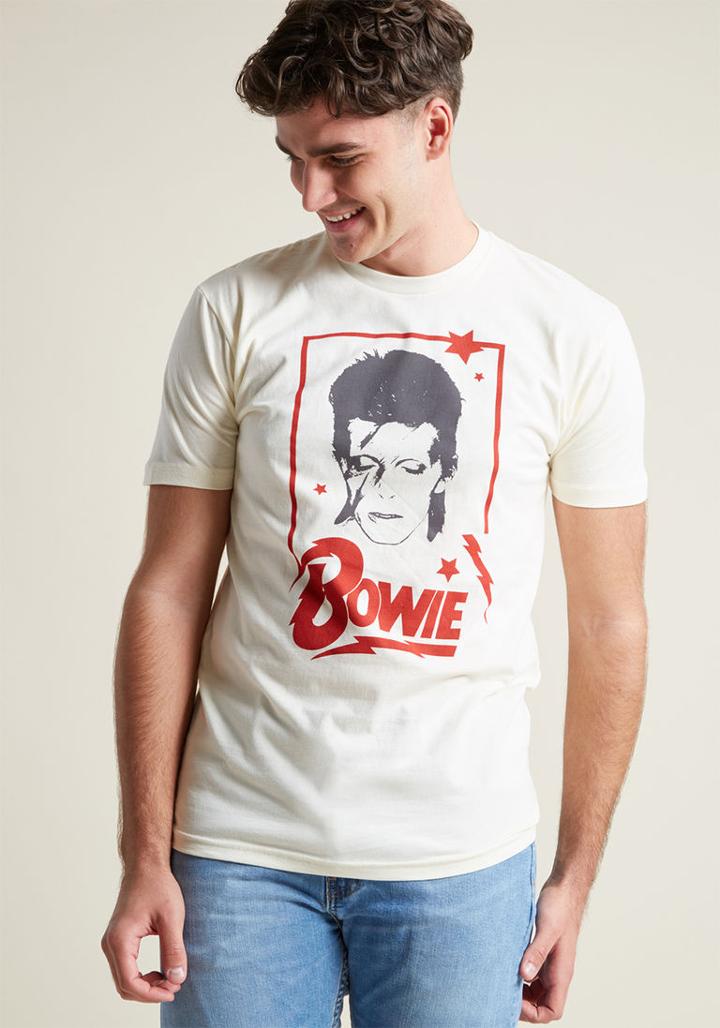 Modcloth Electric You Men's Graphic Tee In M