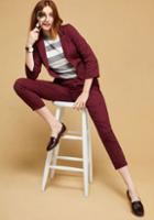 Modcloth Legendary Lifestyle Pants In Maroon Cat In L