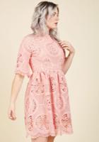  Lovably Ladylike Lace Dress In M
