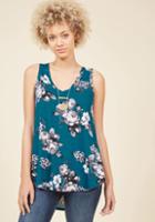 Modcloth Infinite Options Tank Top In Cerulean