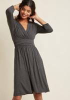 Modcloth Superbly Versatile Wrap Dress In S