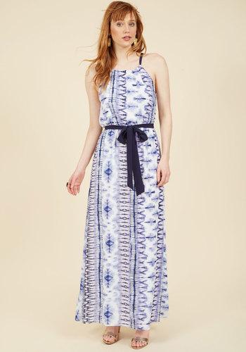  Coastline Bonfire Maxi Dress In M