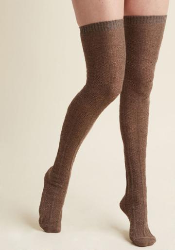 Modcloth Ladylike Allure Thigh Highs