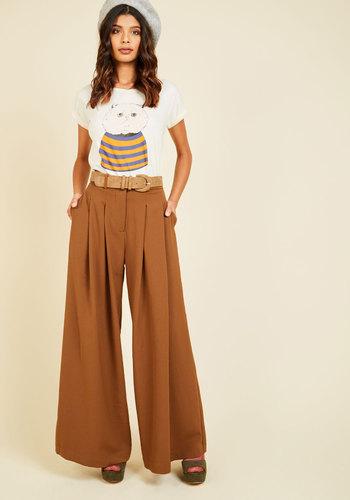  Haute Historian Pants In Tawny In M