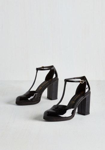 Bcshoesseychellesllc I'm Glossy! Heel In Onyx