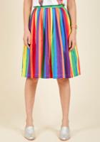  Aspiration Creation A-line Skirt In Vibrant In Xxs