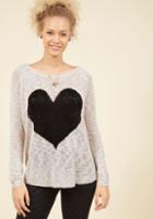  Woven With Devotion Sweater In M