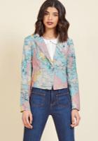  Go Global Cotton Blazer In 1x