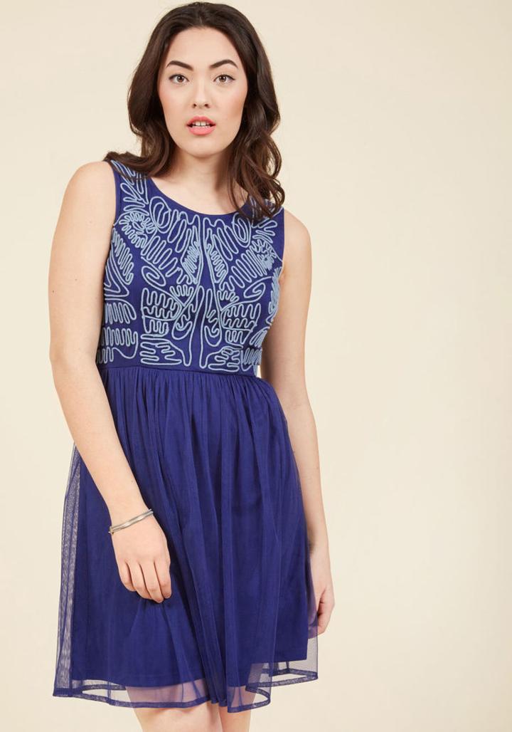  Expressive Impact A-line Dress In 1x