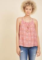  Boutique Hopping Sleeveless Top In Rose In 2x