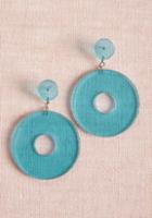 Modcloth Mod Myself Clear Earrings