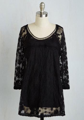 Monorenomur Cottage Couture Tunic In Black