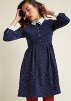 Misspatina Miss Patina I'm Only Prancing Long Sleeve Dress In L