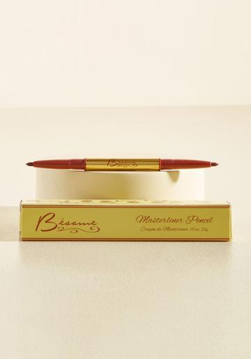 Besamecosmetics Rip-roaring Radiance Lip Liner Duo In Cerise And Red