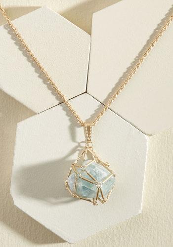  All The World's A Cage Necklace