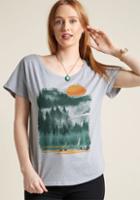 Modcloth Overnight Delight Graphic Tee In Xxl