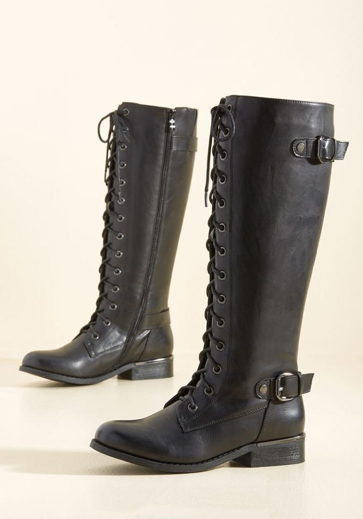 Modcloth By Land, Sea, Or Flair Boot
