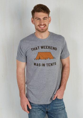  Campsite Is 20/20 Men's Tee In M