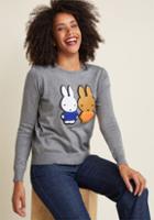 Companiafantastica Compania Fantastica Kind Of A Bunny Story Sweater In L