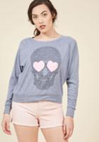 Modcloth You're A Real Gem Pullover In M