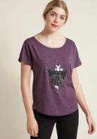 Modcloth Dress To Vampiress Graphic Tee In Xl