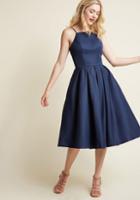 Chichilondon Chi Chi London Beloved And Beyond Midi Dress In Navy In 6